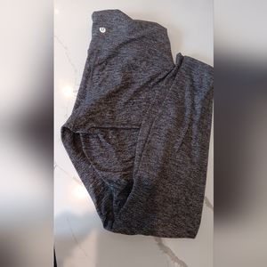 Lululemon leggings, size 10, dark grey